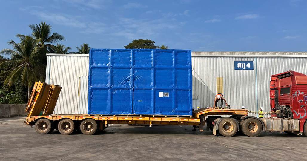 Cross-border transport by truck: cargo handled by iSolution Logistics